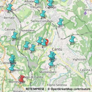 Mappa Via Sesia, 22063 Cantù CO, Italia (2.70632)