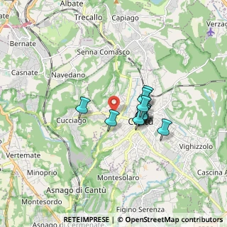 Mappa Via Sesia, 22063 Cantù CO, Italia (1.14083)