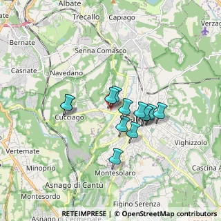 Mappa Via Sesia, 22063 Cantù CO, Italia (1.27231)