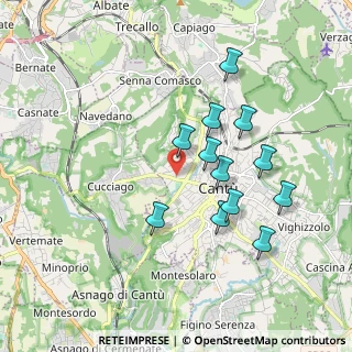 Mappa Via Sesia, 22063 Cantù CO, Italia (1.68583)