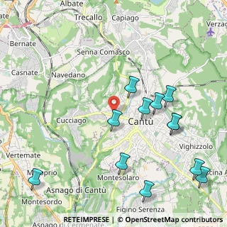 Mappa Via Sesia, 22063 Cantù CO, Italia (2.41583)