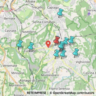 Mappa Via Sesia, 22063 Cantù CO, Italia (1.60833)