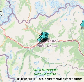 Mappa Via Innocenzo V, 11100 Aosta AO, Italia (3.89545)