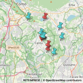 Mappa Via San Vincenzo, 22063 Cantù CO, Italia (2.33583)