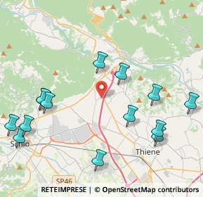 Mappa Via dell'Agricoltura, 36013 Piovene Rocchette VI, Italia (4.94214)