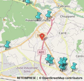 Mappa Via dell'Agricoltura, 36013 Piovene Rocchette VI, Italia (3.01)