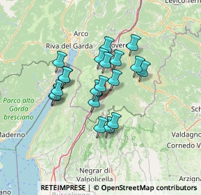 Mappa Via Al Parco, 38063 Avio TN, Italia (10.5075)