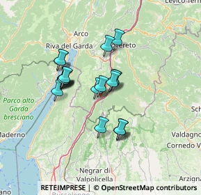 Mappa Via Al Parco, 38063 Avio TN, Italia (10.7545)