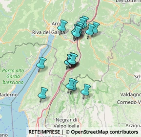 Mappa Via Al Parco, 38063 Avio TN, Italia (10.907)