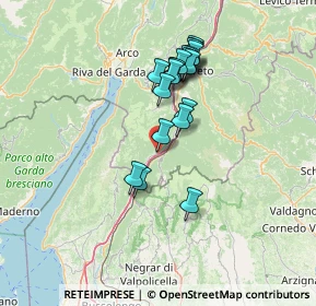 Mappa Via Al Parco, 38063 Avio TN, Italia (12.03)