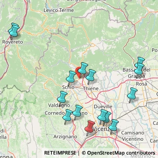 Mappa Via Martiri d.Libertà, 36014 Santorso VI, Italia (20.31267)