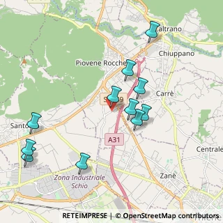 Mappa Via Pilastri, 36013 Piovene Rocchette VI, Italia (2.02636)