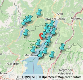 Mappa Via Francesco Pernunian, 25080 Tignale BS, Italia (11.3005)