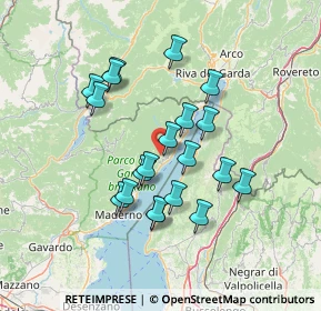 Mappa Via Francesco Pernunian, 25080 Tignale BS, Italia (12.2035)