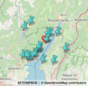 Mappa Via Francesco Pernunian, 25080 Tignale BS, Italia (11.38611)