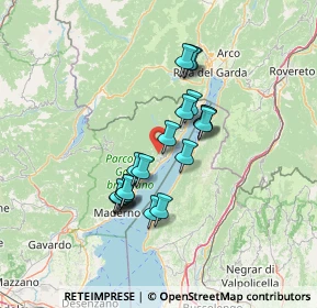 Mappa Via Francesco Pernunian, 25080 Tignale BS, Italia (10.9905)