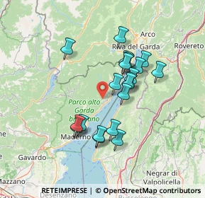 Mappa Via Francesco Pernunian, 25080 Tignale BS, Italia (11.764)