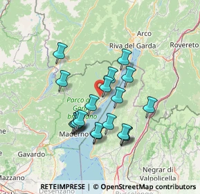 Mappa Via Francesco Pernunian, 25080 Tignale BS, Italia (12.073)