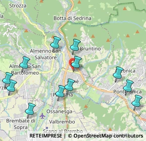 Mappa Via S. Michele, 24011 Almè BG, Italia (2.36417)