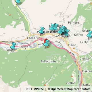 Mappa Località, 11024 Chatillon AO, Italia (2.03417)