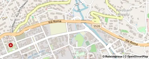 Mappa Aosta