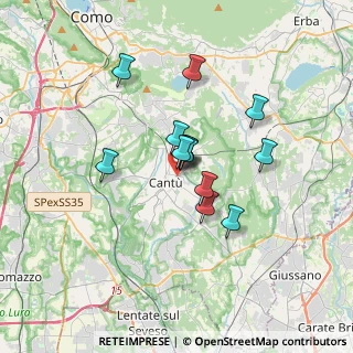 Mappa Via Sant' Adeodato, 22063 Cantù CO, Italia (2.46538)