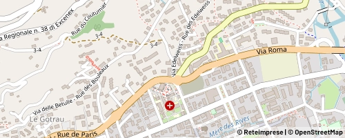 Mappa Aosta