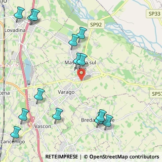Mappa Via dell' Artigianato, 31052 Maserada sul Piave TV, Italia (2.82)