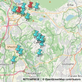 Mappa Via S. Vincenzo, 22063 Cantù CO, Italia (4.68688)