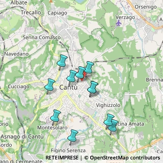 Mappa Via S. Vincenzo, 22063 Cantù CO, Italia (1.69364)