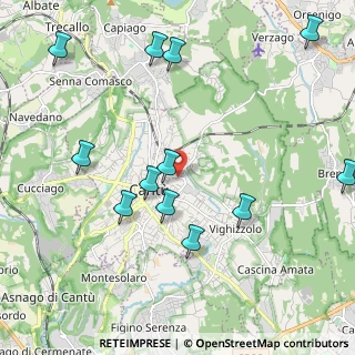 Mappa Via S. Vincenzo, 22063 Cantù CO, Italia (2.35333)