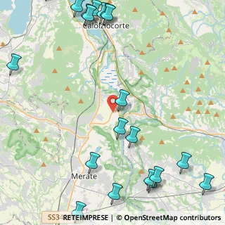 Mappa Via San Giuseppe, 23883 Brivio LC, Italia (6.4515)