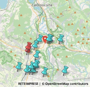 Mappa Via Privata S. Giuseppe, 23883 Brivio LC, Italia (4.10941)