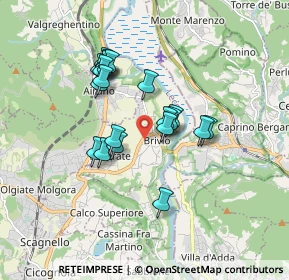 Mappa Via Privata S. Giuseppe, 23883 Brivio LC, Italia (1.4205)