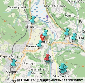 Mappa Via Privata S. Giuseppe, 23883 Brivio LC, Italia (2.32727)