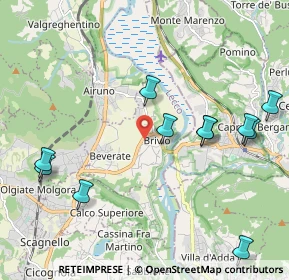 Mappa Via Privata S. Giuseppe, 23883 Brivio LC, Italia (2.34273)