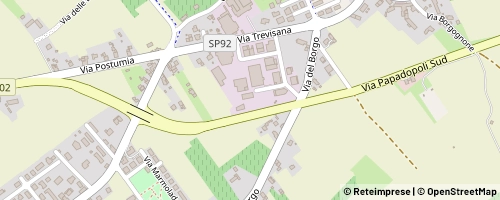 Mappa Maserada sul Piave