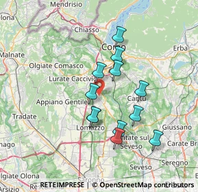 Mappa 22073 Fino Mornasco CO, Italia (6)