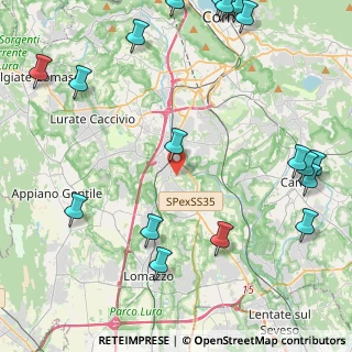Mappa 22073 Fino Mornasco CO, Italia (6.319)