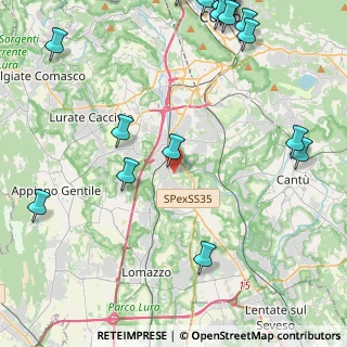Mappa 22073 Fino Mornasco CO, Italia (6.521)
