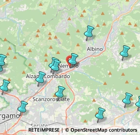 Mappa Via Guglielmo Marconi, 24027 Nembro BG, Italia (5.47286)