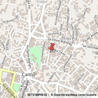 Mappa Via IV Novembre, 12, 22063 Cantù, Como (Lombardia)