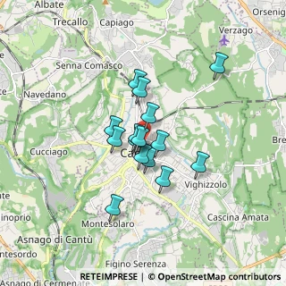 Mappa Via IV Novembre, 22063 Cantù CO, Italia (1.168)