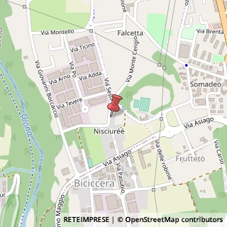 Mappa Via Monte Cengio, 18, 21043 Castiglione Olona, Varese (Lombardia)