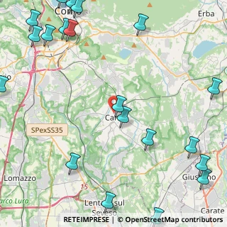 Mappa Via San Giacomo, 22063 Cantù CO, Italia (6.753)
