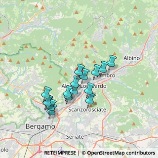 Mappa Via Belvedere, 24022 Alzano Lombardo BG, Italia (3.02188)