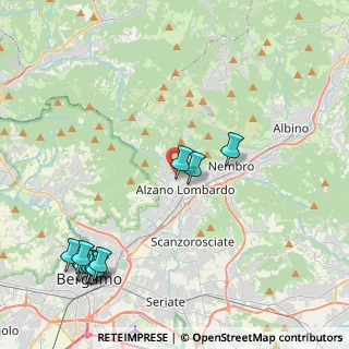 Mappa Via Belvedere, 24022 Alzano Lombardo BG, Italia (5.35727)