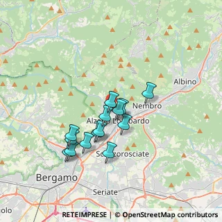 Mappa Via Belvedere, 24022 Alzano Lombardo BG, Italia (2.91429)