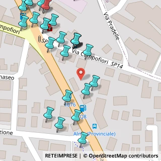 Mappa Via Antonio Locatelli, 24011 Almè BG, Italia (0.08214)