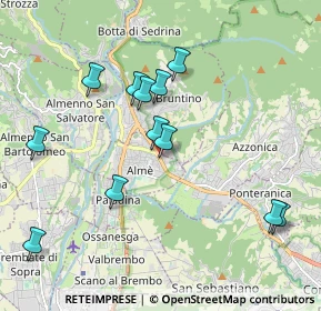 Mappa SS 470, 24011 Almè BG, Italia (1.96667)